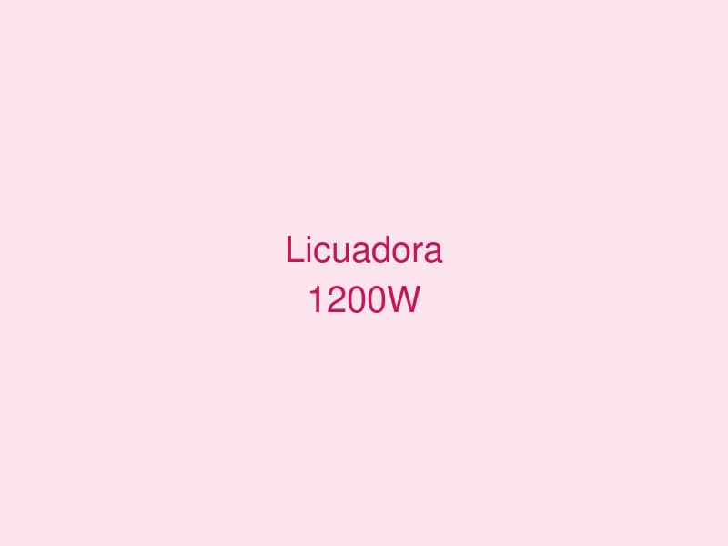 Licuadora Oster 1200W