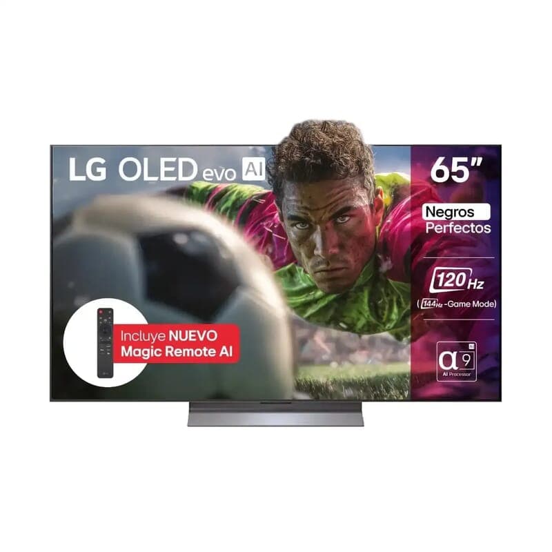 TV LG 65" Pulgadas 165 Cm OLED65C5PSA 4K-UHD OLED Smart TV Con IA